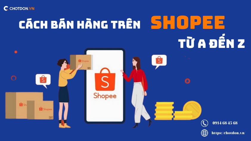 Cách chuyển sang tài khoản bán hàng trên Shopee