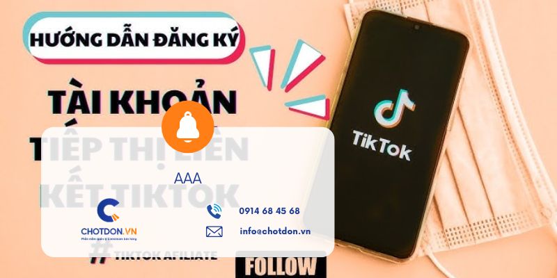 Hướng dẫn đăng ký tiếp thị liên kết TikTok cho người mới